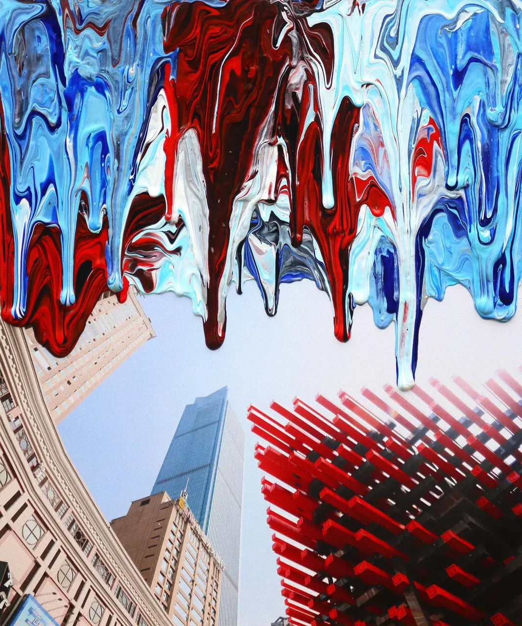 Antonio Wehrli Gravity Paint Drip Bracelet: Art into Jewelry-18K Gold Antonio Wehrli